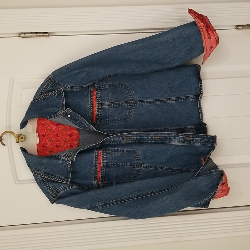 Bleu Bayou jean jacket, size M
